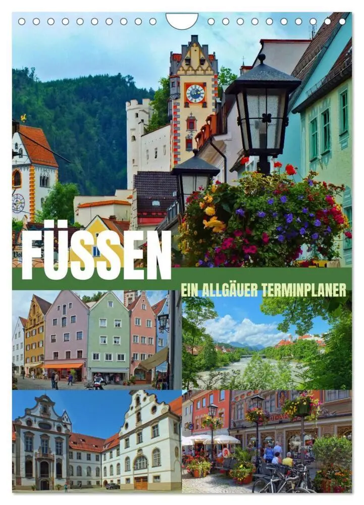 Cover: 9783516281880 | Füssen - Ein Allgäuer Terminplaner (Wandkalender 2026 DIN A4 hoch),...