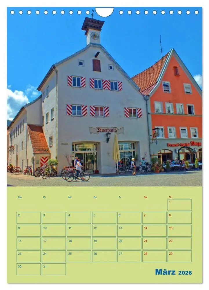 Bild: 9783516281880 | Füssen - Ein Allgäuer Terminplaner (Wandkalender 2026 DIN A4 hoch),...
