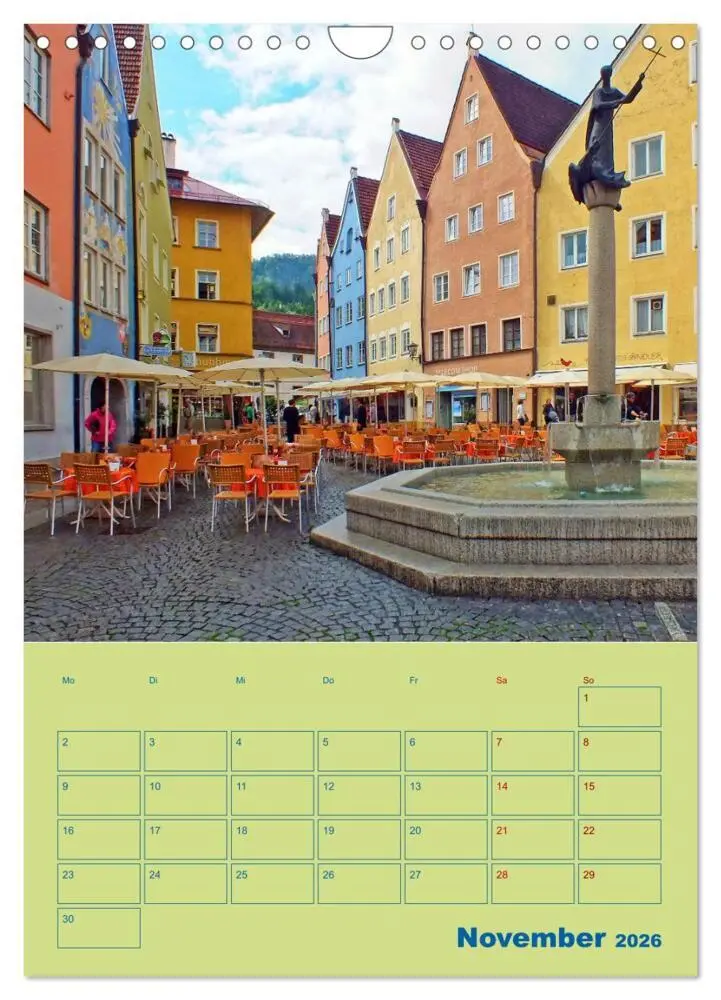 Bild: 9783516281880 | Füssen - Ein Allgäuer Terminplaner (Wandkalender 2026 DIN A4 hoch),...
