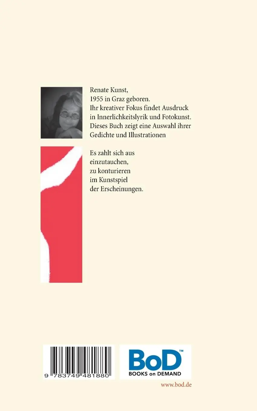 Rückseite: 9783749481880 | Kopfblüte | Renate Kunst | Taschenbuch | 72 S. | Deutsch | 2019