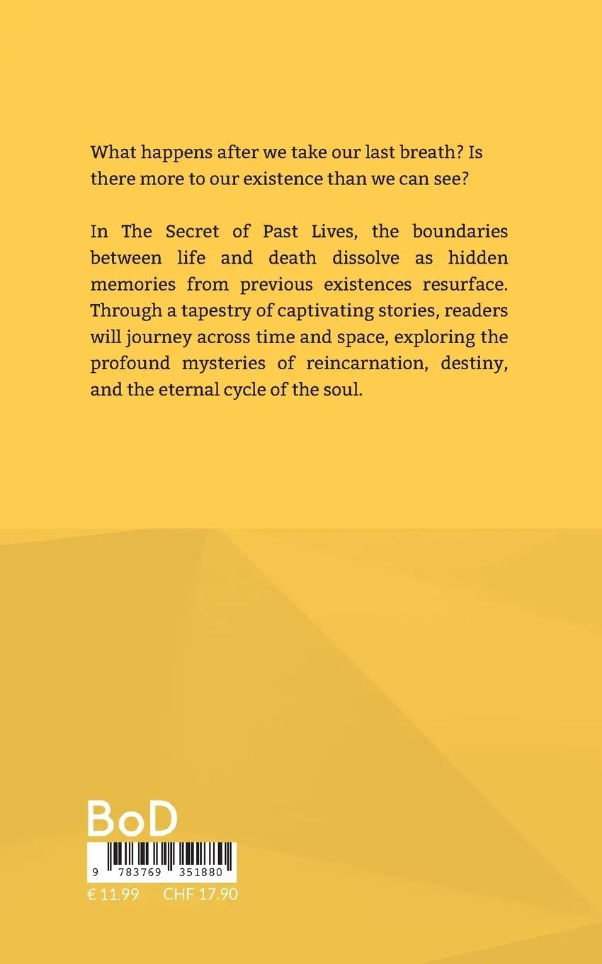 Rückseite: 9783769351880 | The Secret of Past Lives | Echo of Souls | Norbert Kürlis | Buch