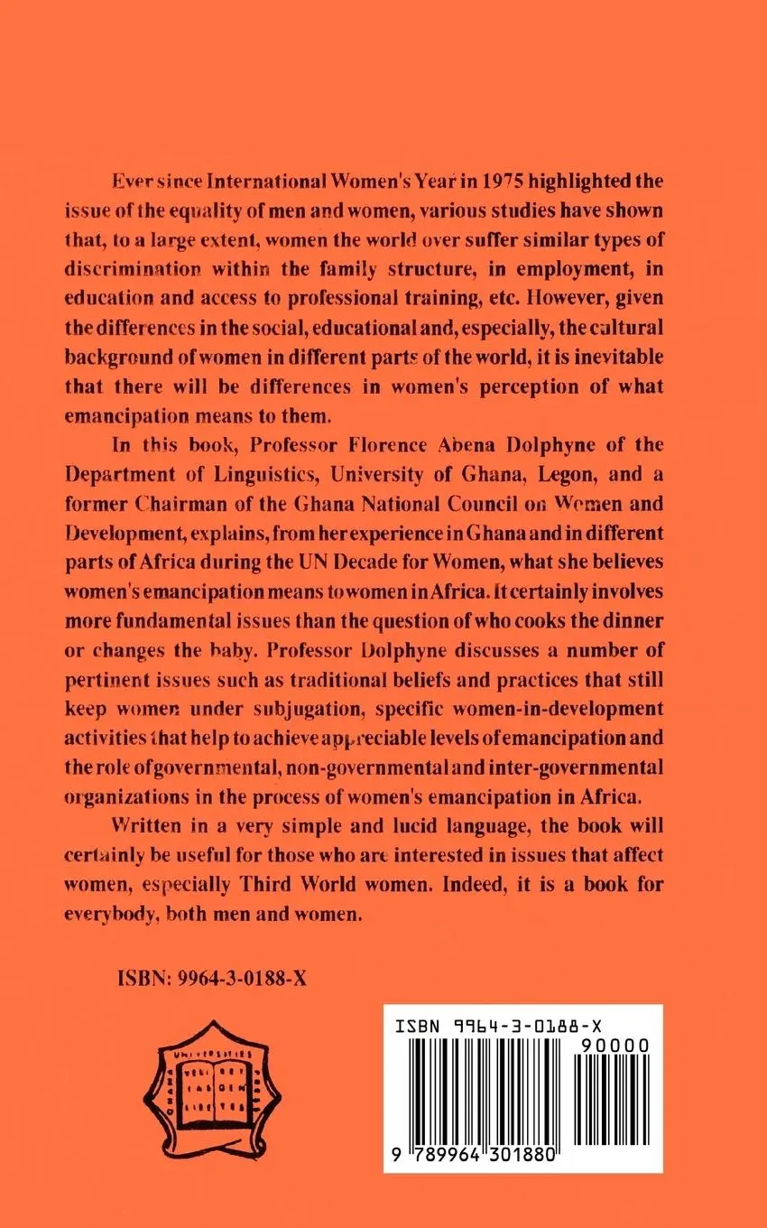 Rückseite: 9789964301880 | The Emancipation of Women | Florence Abena Dolphyne | Taschenbuch
