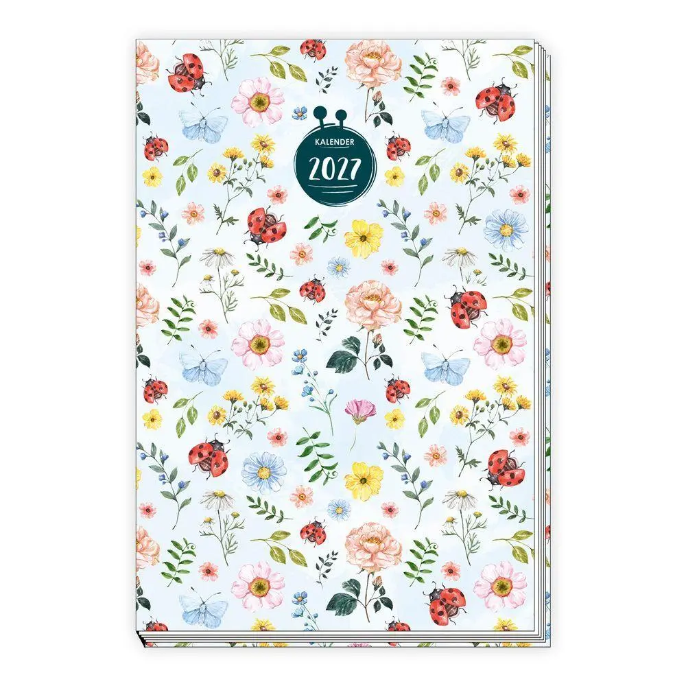 Cover: 4251901511980 | TRÖTSCH - Taschenkalender A6 Marienkäfer 2027 | Wochenkalender | KG