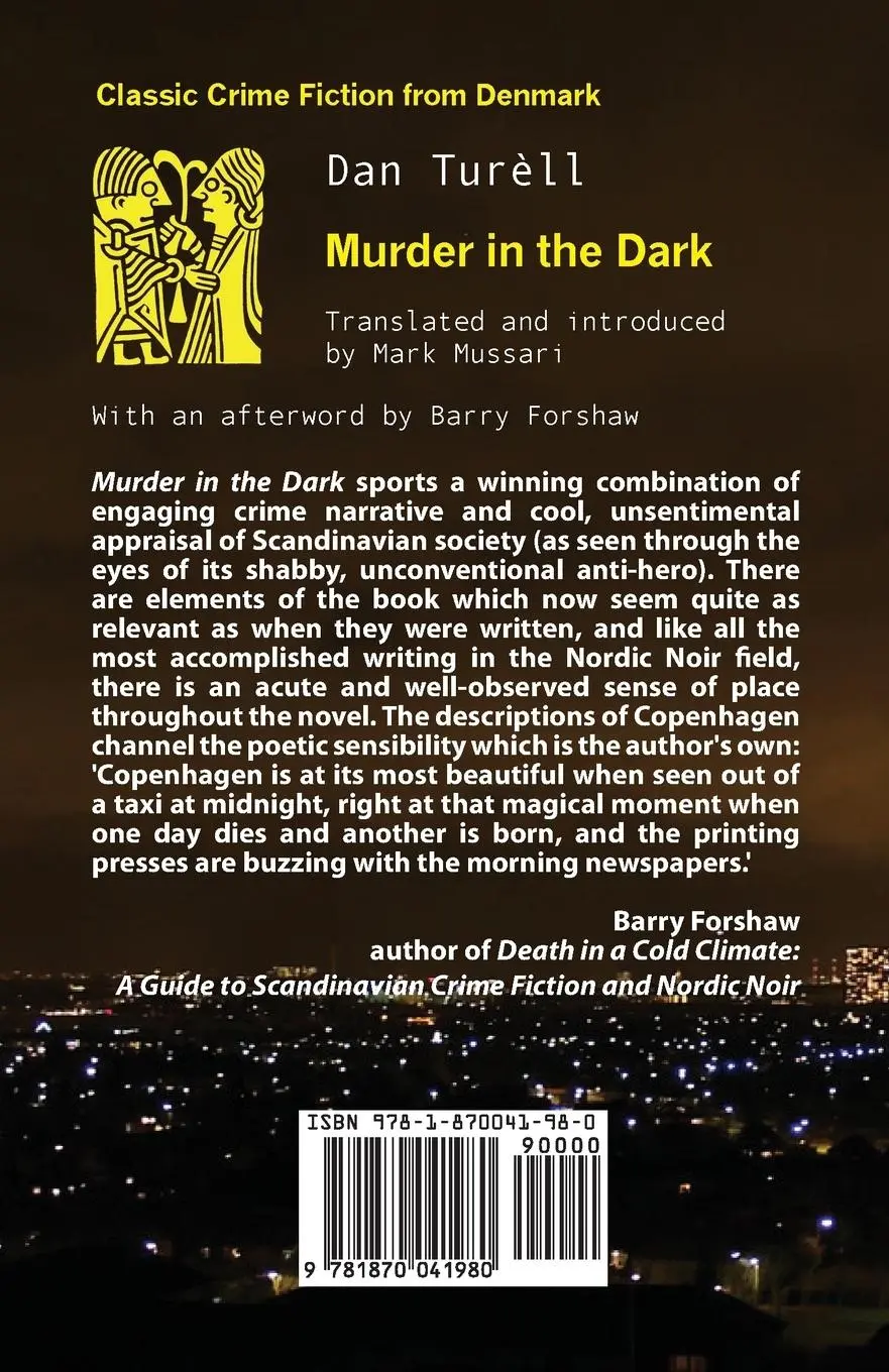 Rückseite: 9781870041980 | Murder in the Dark | Dan Turell | Taschenbuch | Englisch | 2013