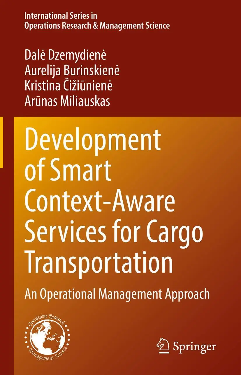 Cover: 9783031071980 | Development of Smart Context-Aware Services for Cargo Transportation