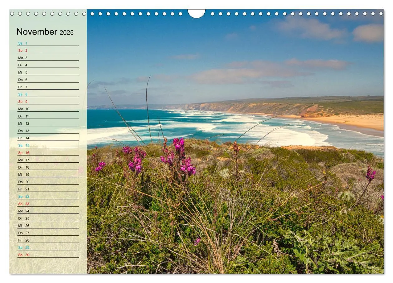 Bild: 9783435091980 | Die Küste der Algarve (Wandkalender 2025 DIN A3 quer), CALVENDO...