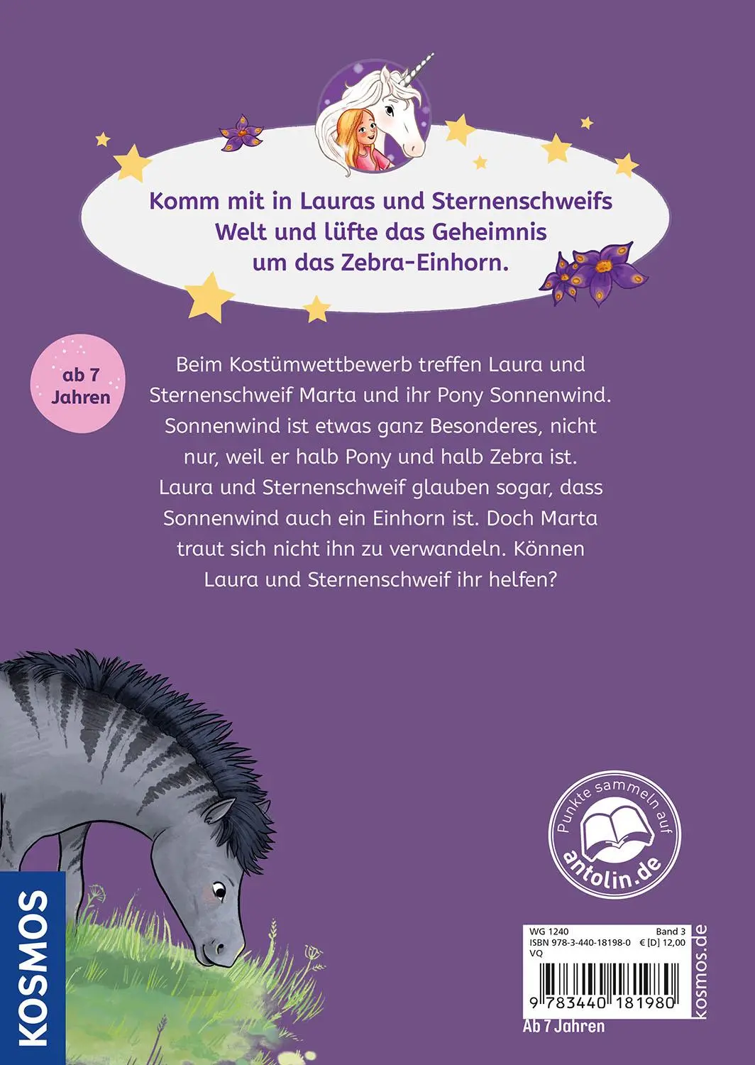 Bild: 9783440181980 | Sternenschweif, 3, Das Zauber-Zebra | Linda Chapman (u. a.) | Buch