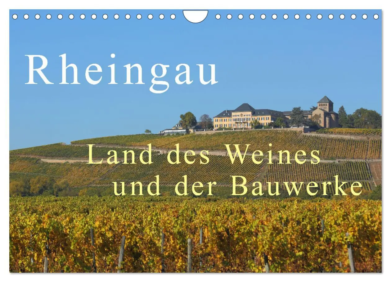 Cover: 9783457631980 | Rheingau - Land des Weines und der Bauwerks (Wandkalender 2026 DIN...