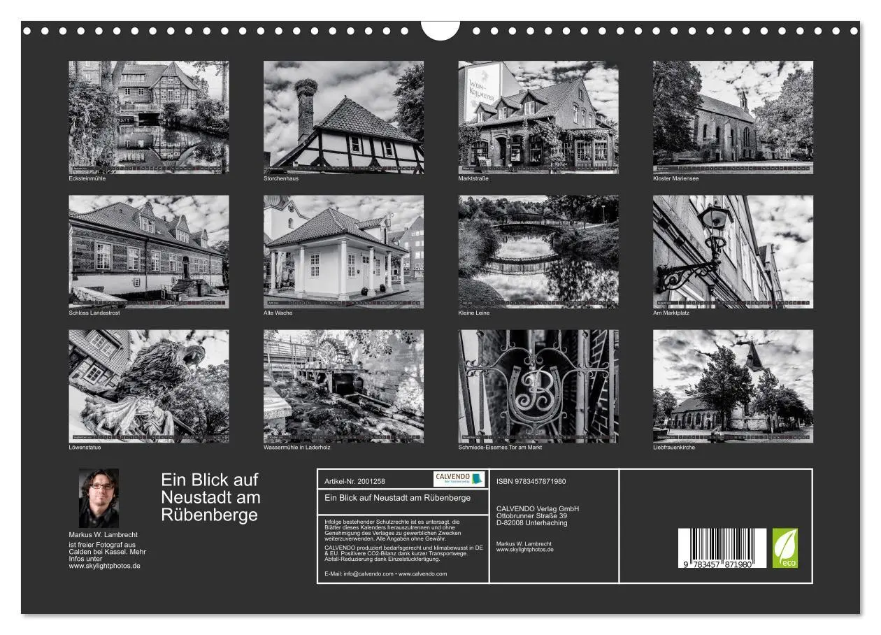 Bild: 9783457871980 | Ein Blick auf Neustadt am Rübenberge (Wandkalender 2026 DIN A3...