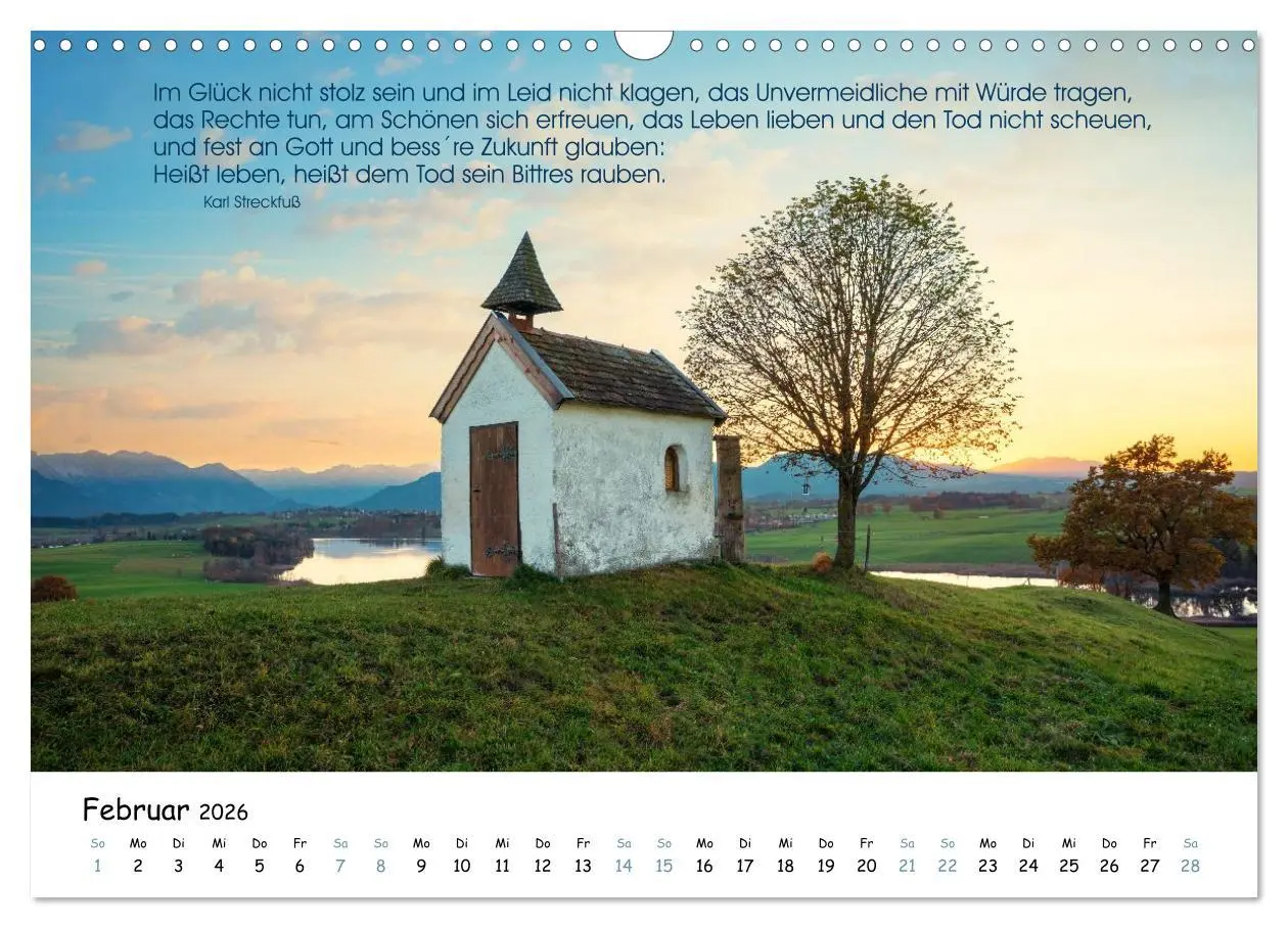 Bild: 9783457941980 | Christliche Bildpoesie 2026 (Wandkalender 2026 DIN A3 quer),...