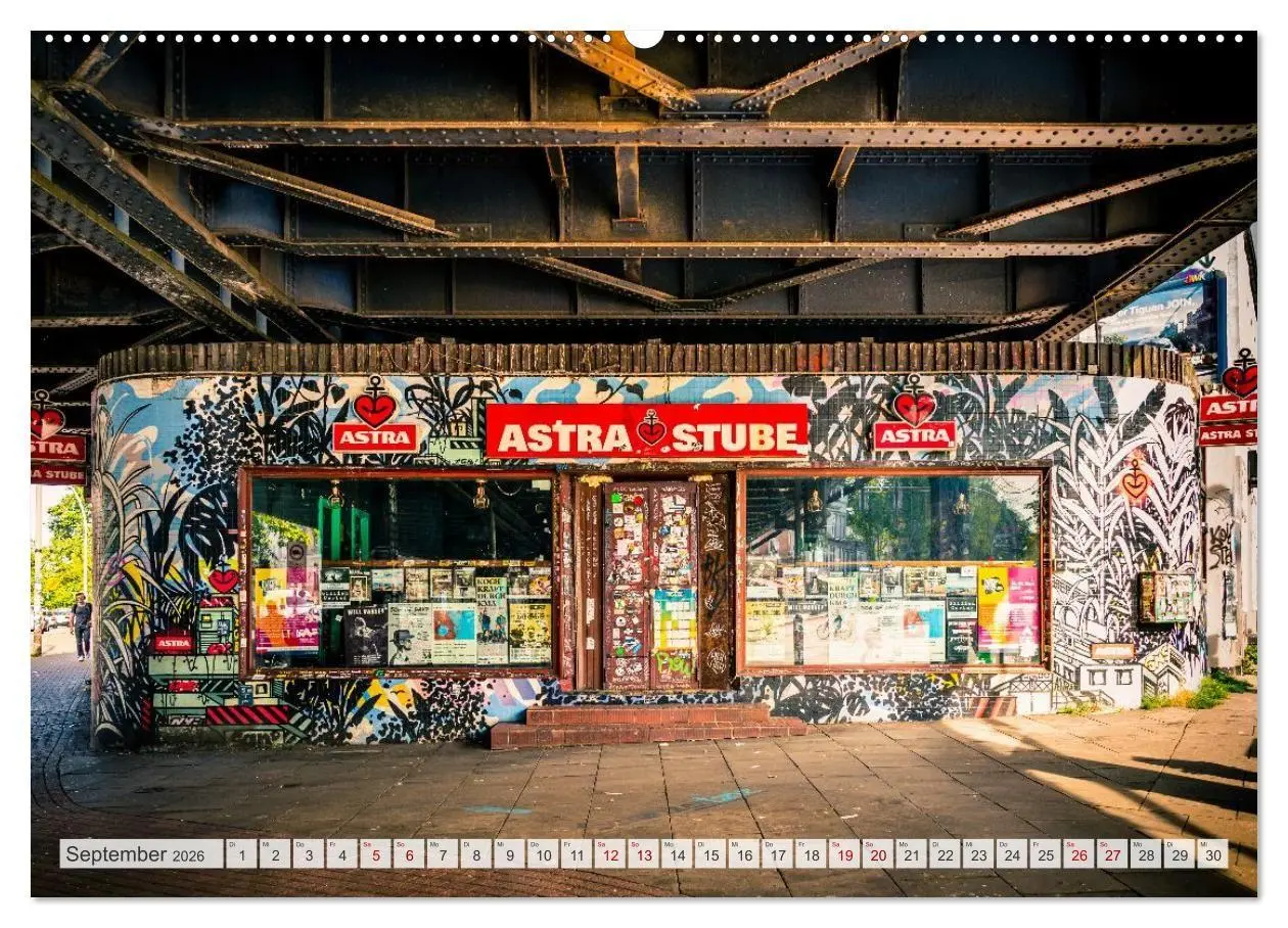 Bild: 9783516721980 | Buntes Hamburg (Wandkalender 2026 DIN A2 quer), CALVENDO...