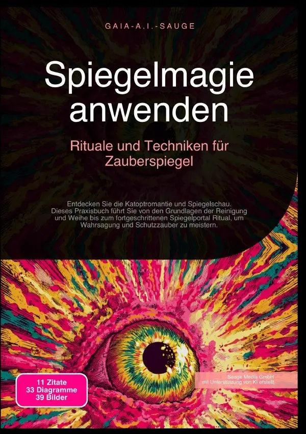Cover: 9783565091980 | Spiegelmagie anwenden: Rituale und Techniken für Zauberspiegel | Sauge