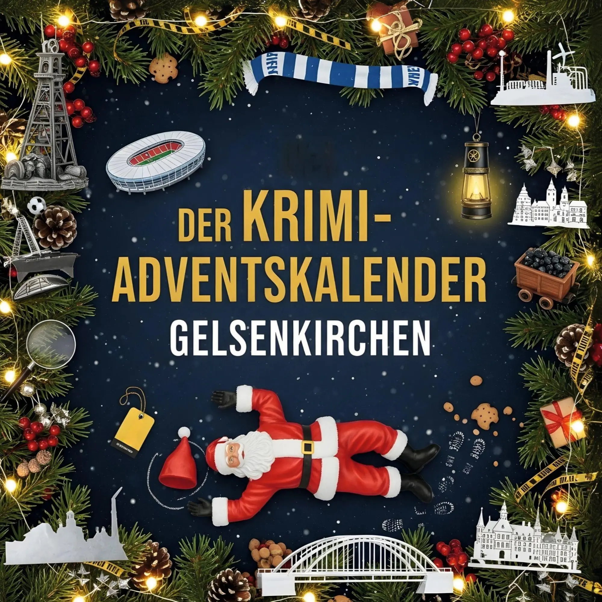 Cover: 9783695301980 | Der Krimi-Adventskalender Gelsenkirchen | Mordsverdächtig in 24 Akten