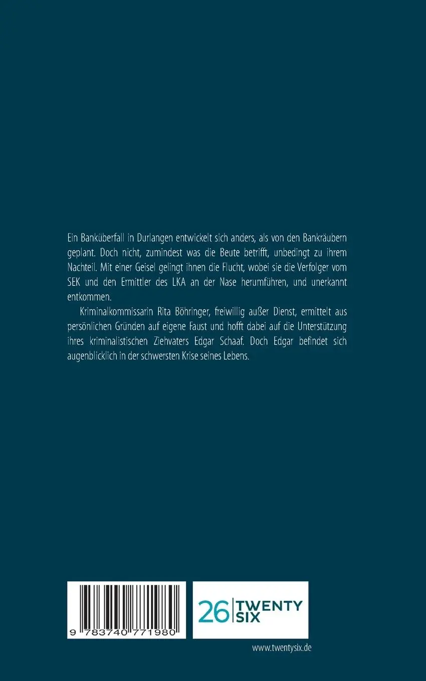 Rückseite: 9783740771980 | Schaafsherbst | Ein Edgar Schaaf-Krimi | Pit Ferman | Taschenbuch