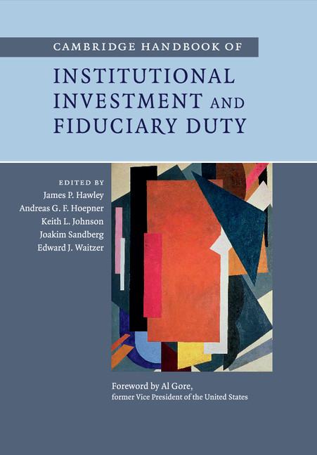 Cover: 9781107562080 | Cambridge Handbook of Institutional Investment and Fiduciary Duty