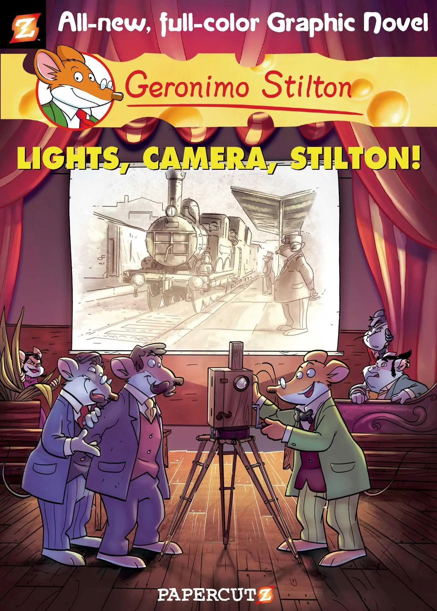 Cover: 9781629912080 | Geronimo Stilton Graphic Novels #16 | Lights, Camera, Stilton! | Buch