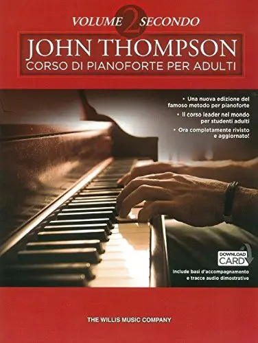 Cover: 9781785582080 | John Thompson's Corso di Pianoforte per adulti 2 | Thompson | 2016