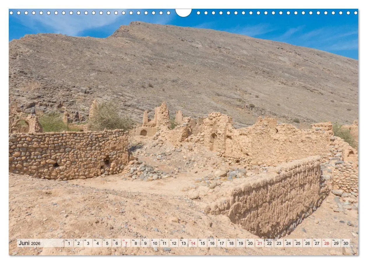 Bild: 9783457762080 | Oman - Zauberhafte Landschaften (Wandkalender 2026 DIN A3 quer),...