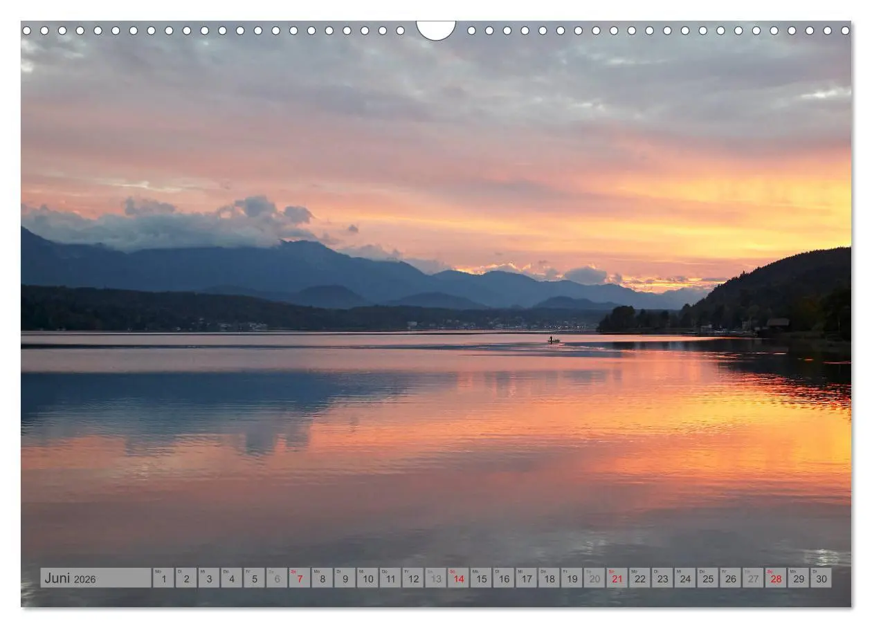 Bild: 9783457902080 | Kärnten (Wandkalender 2026 DIN A3 quer), CALVENDO Monatskalender