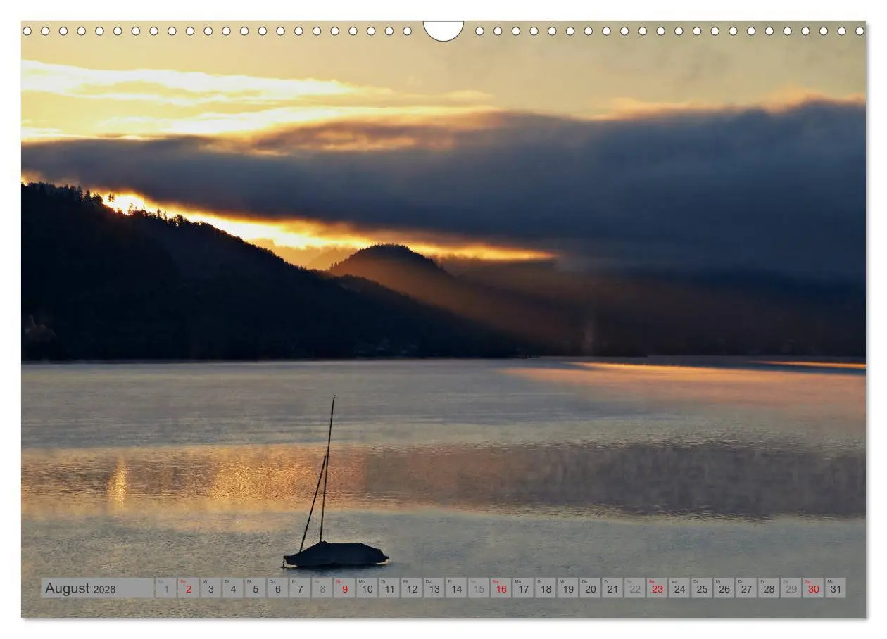 Bild: 9783457902080 | Kärnten (Wandkalender 2026 DIN A3 quer), CALVENDO Monatskalender