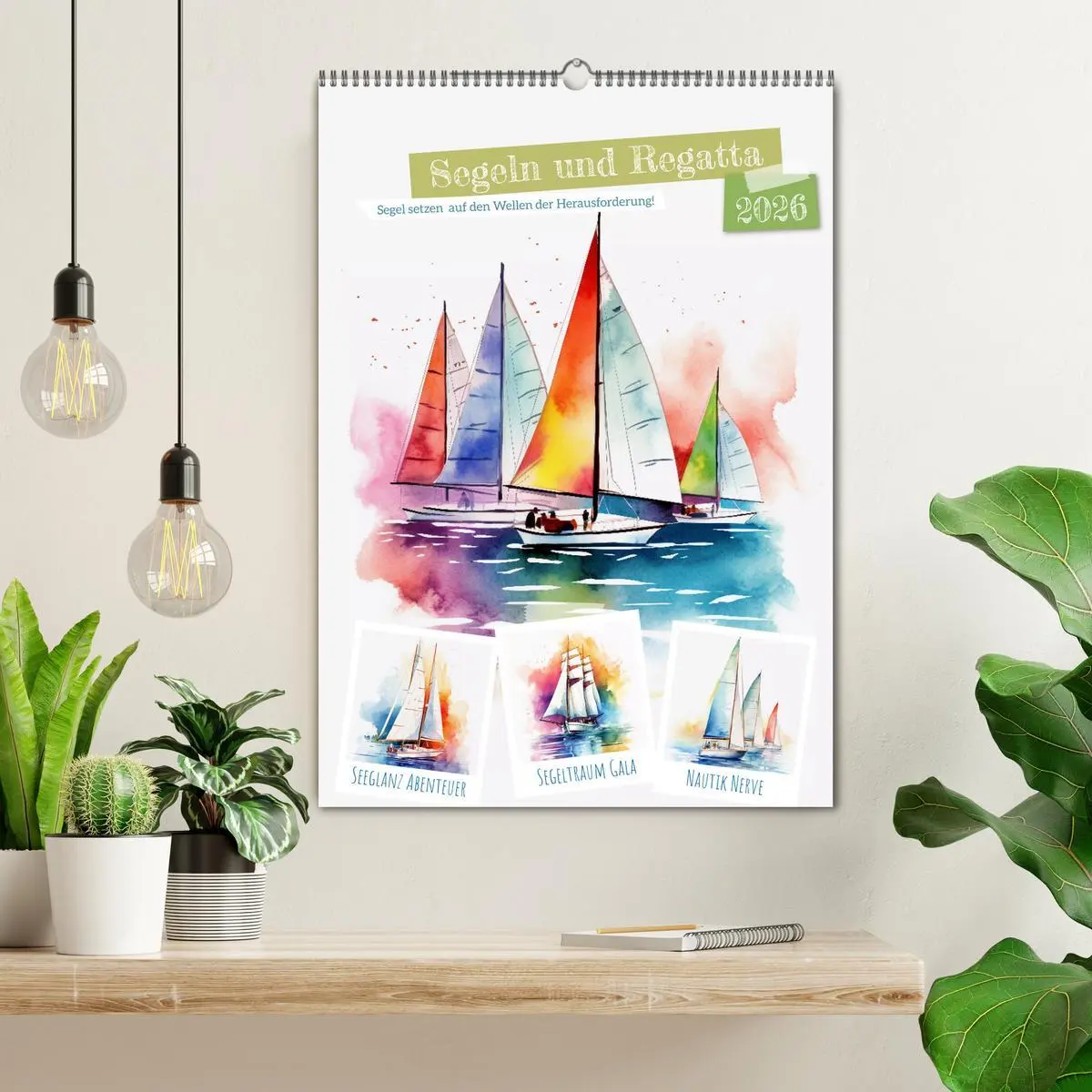 Bild: 9783516302080 | Segeln und Regatta (Wandkalender 2026 DIN A2 hoch), CALVENDO...