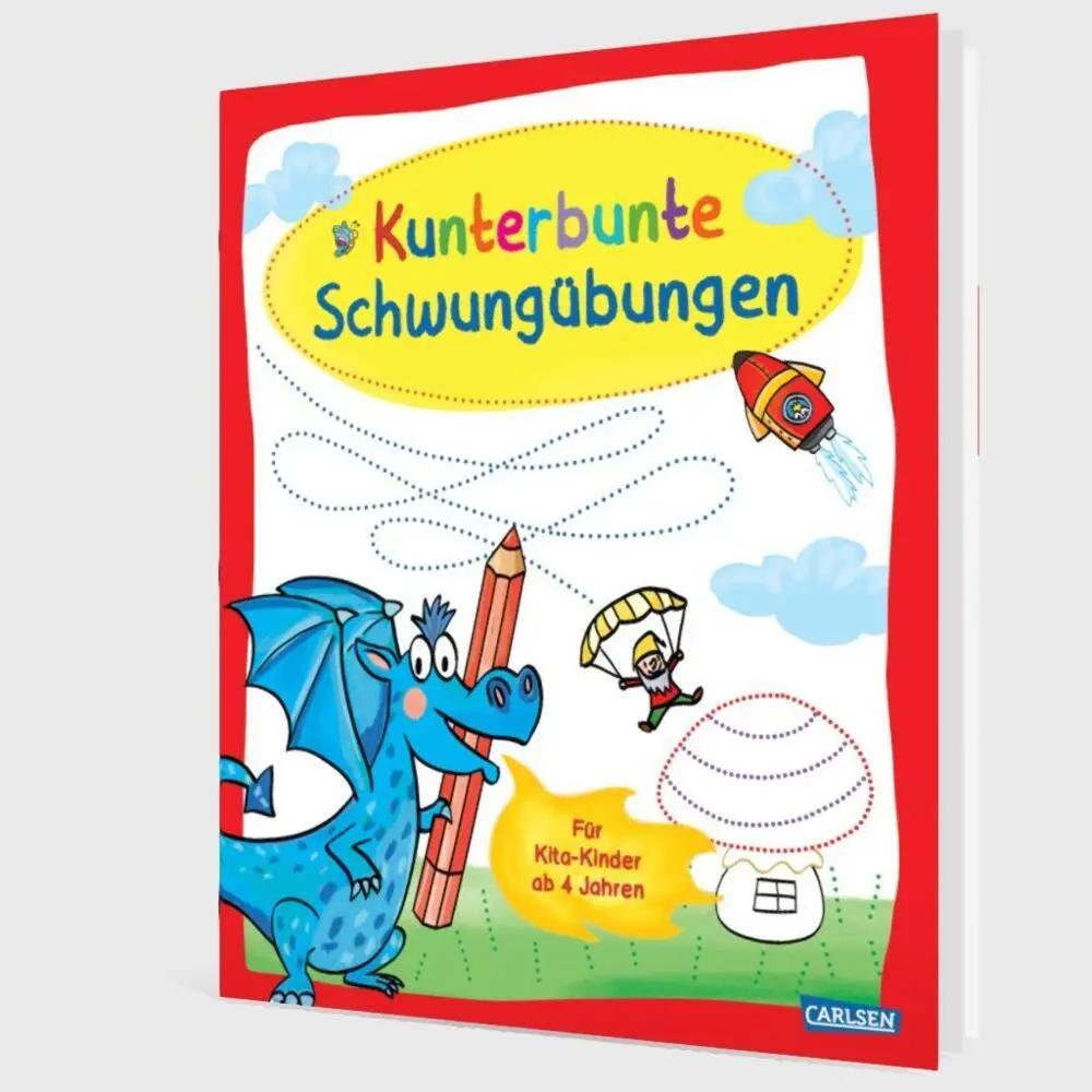 Bild: 9783551192080 | Kunterbunte Schwungübungen | Silke Reimers | Broschüre | 48 S. | 2024