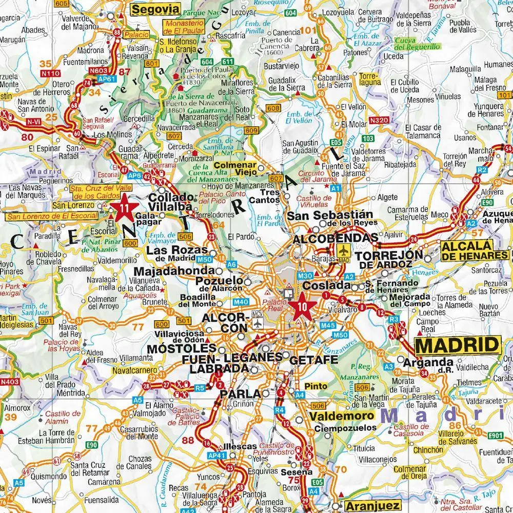 Bild: 9783575022080 | MARCO POLO Reisekarte Spanien, Portugal 1:1 Mio. | Polo Marco | 2026