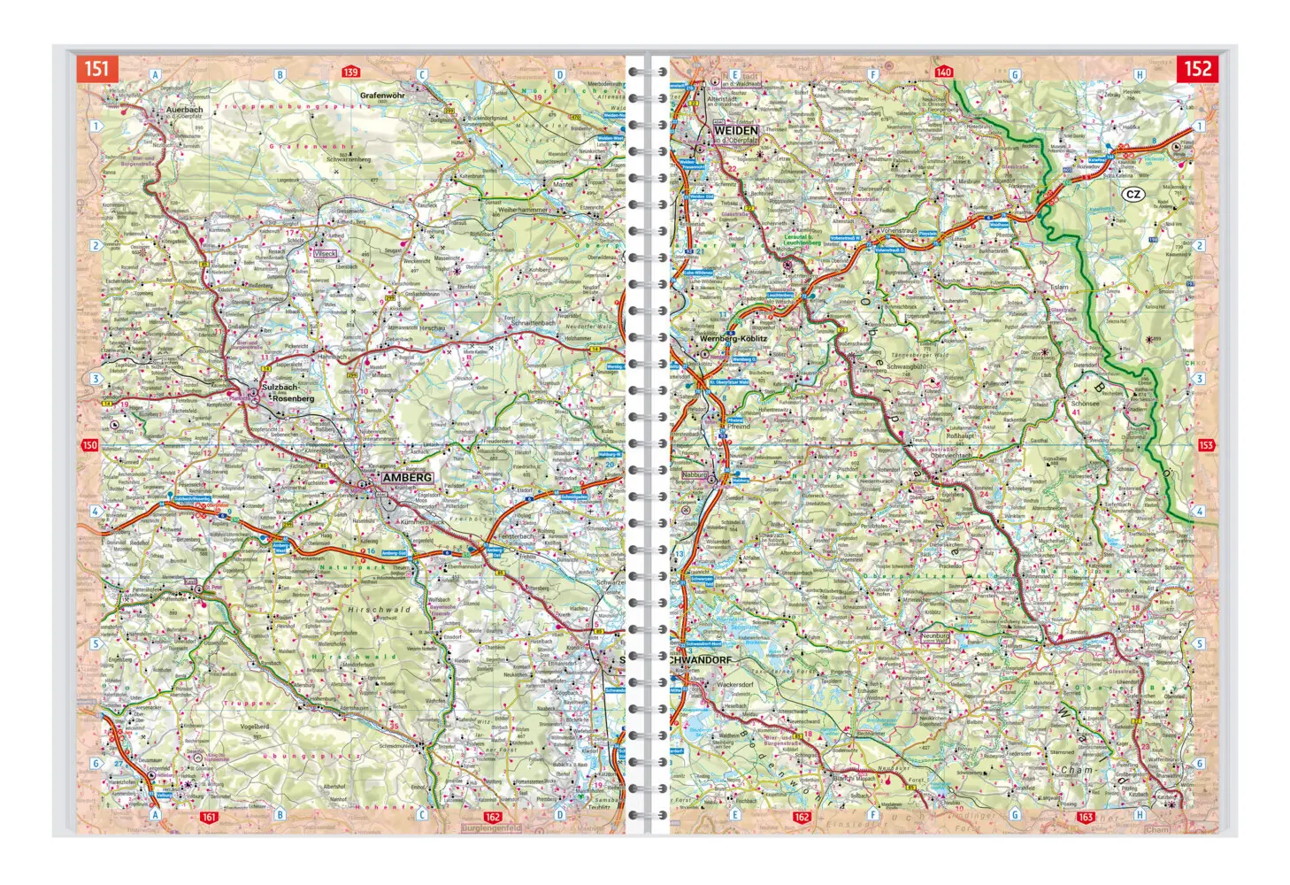 Bild: 9783707922080 | Deutschland, Autoatlas 1:200.000, 2024/2025, freytag &amp; berndt | berndt