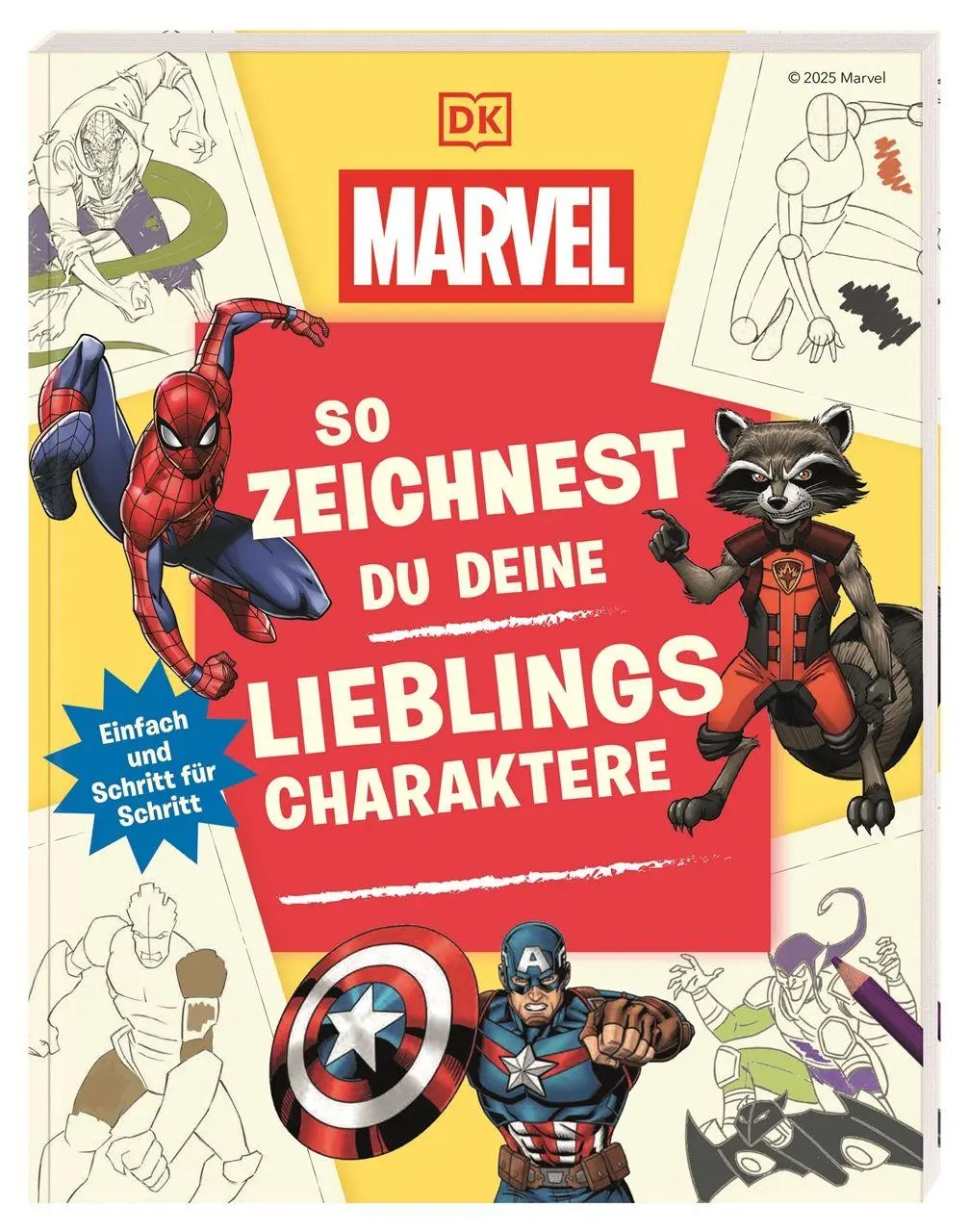 Cover: 9783831052080 | Marvel. So zeichnest du deine Lieblingscharaktere | DK Verlag - Kids