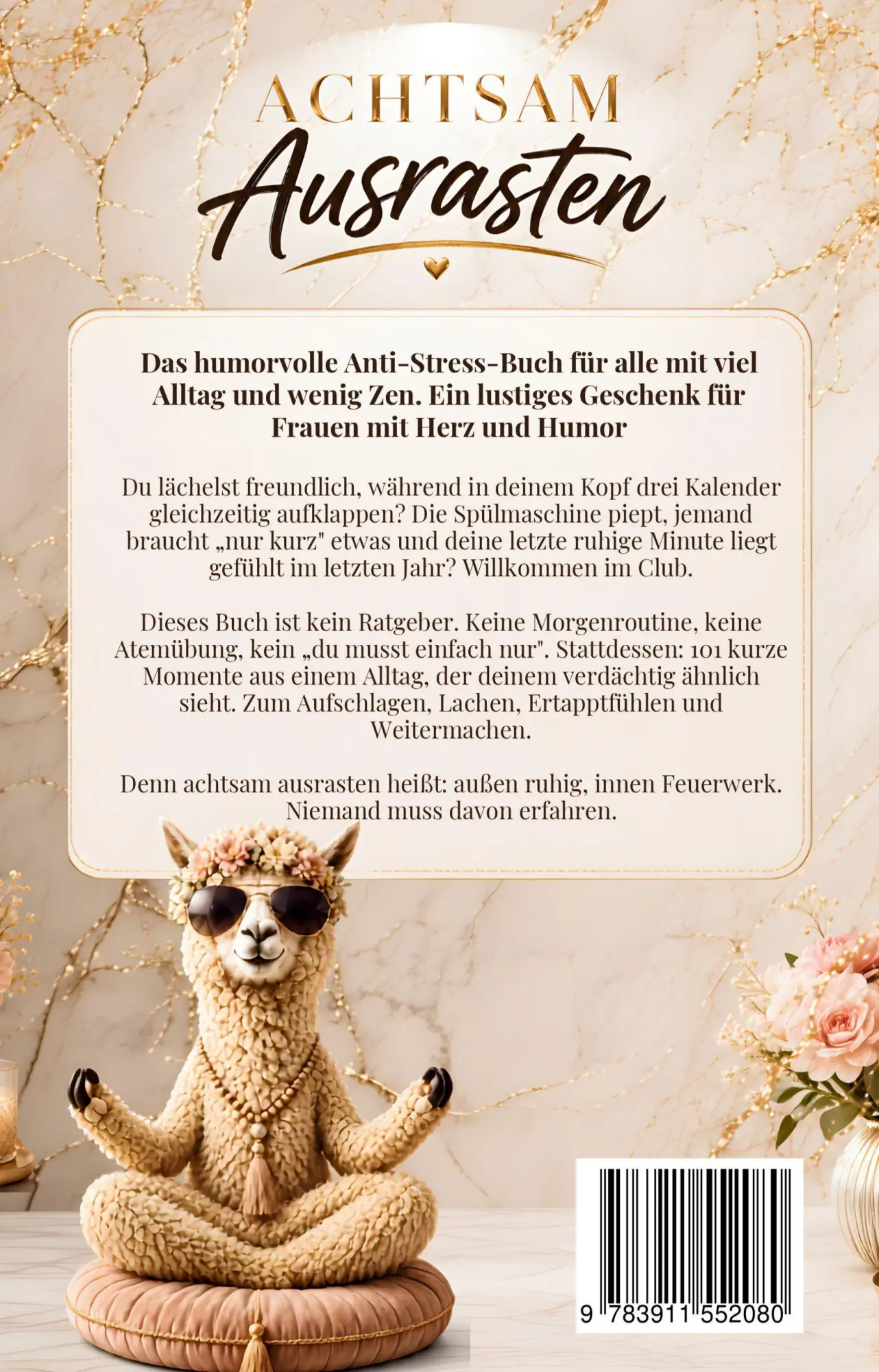 Rückseite: 9783911552080 | Achtsam Ausrasten | Malin Löw | Taschenbuch | Deutsch | 2026