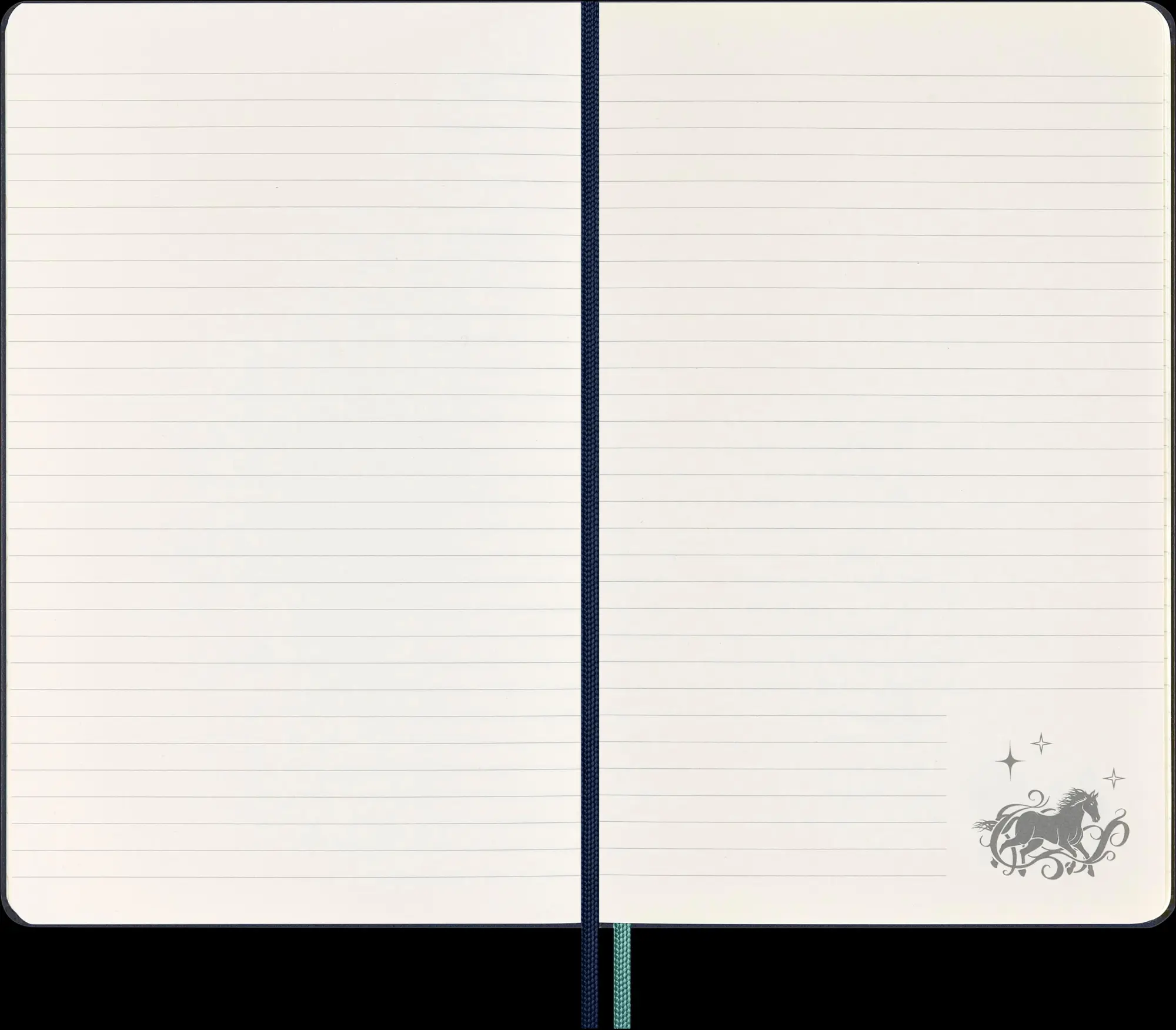 Bild: 8056999272180 | Moleskine Harry Potter Patronum Notizbuch, L/A5, Gemischt (Liniert...