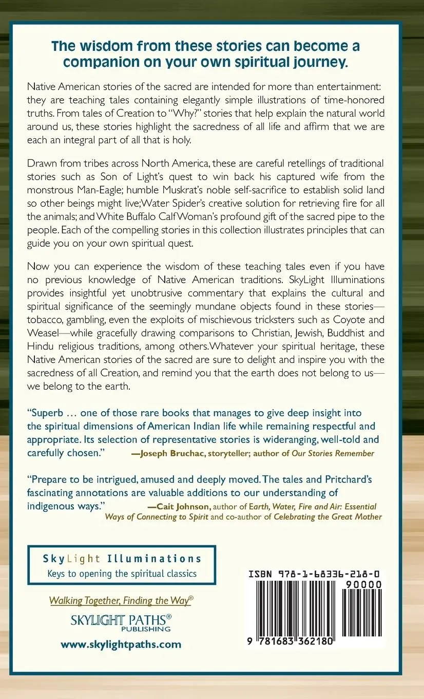Rückseite: 9781683362180 | Native American Stories of the Sacred | Annotated &amp; Explained | Buch