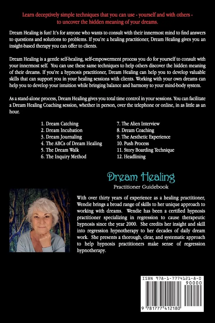 Rückseite: 9781777412180 | Dream Healing | Wendie Webber | Taschenbuch | Englisch | 2025