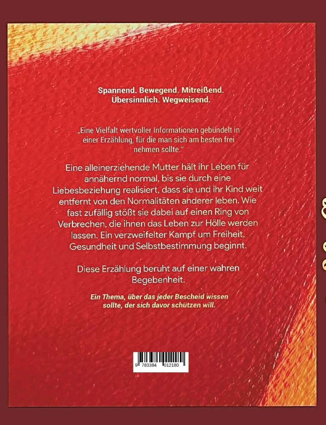 Rückseite: 9783384012180 | Die Anzeige | Wenn das Leben zur Hölle wird | Suzanna Nickolli Dejurie