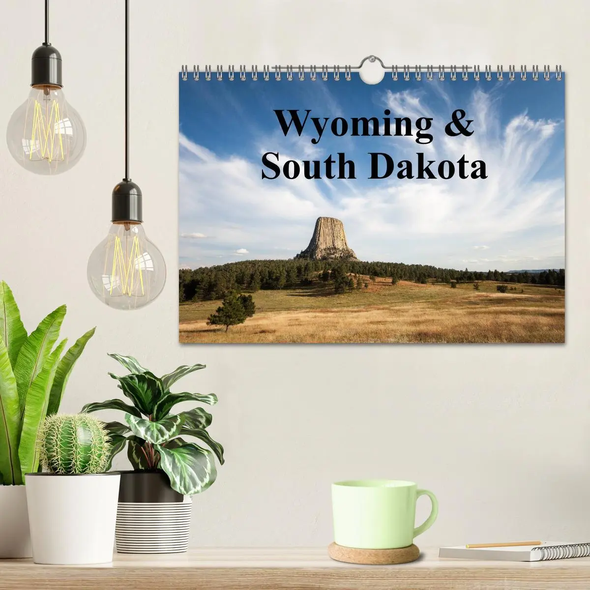 Bild: 9783516222180 | Wyoming &amp; South Dakota (Wandkalender 2026 DIN A4 quer), CALVENDO...