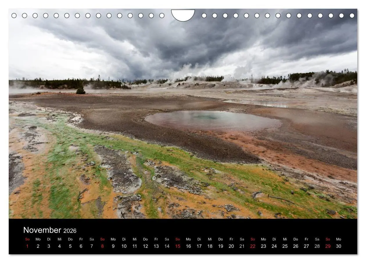 Bild: 9783516222180 | Wyoming &amp; South Dakota (Wandkalender 2026 DIN A4 quer), CALVENDO...