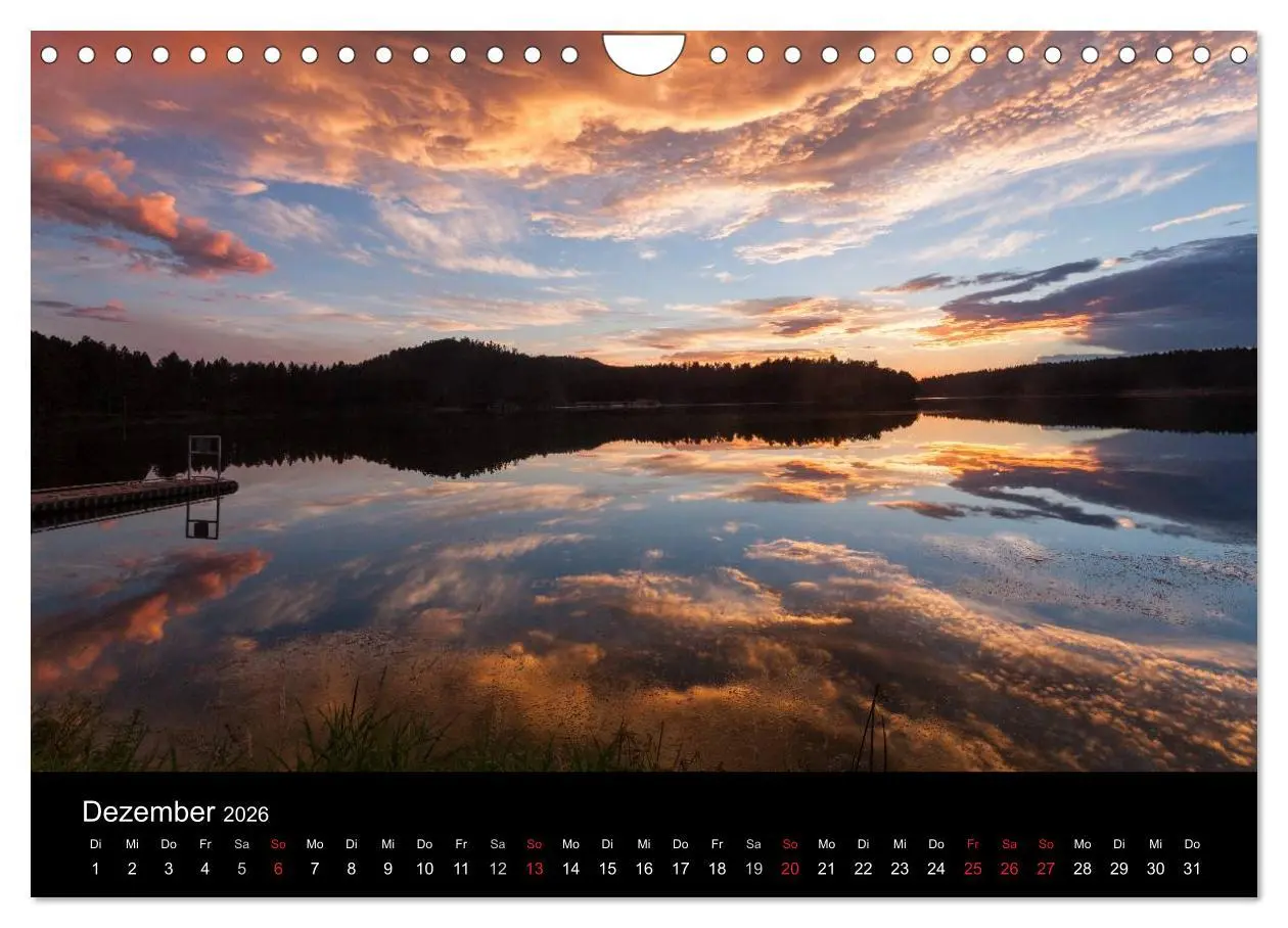 Bild: 9783516222180 | Wyoming &amp; South Dakota (Wandkalender 2026 DIN A4 quer), CALVENDO...