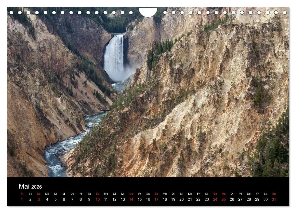 Bild: 9783516222180 | Wyoming &amp; South Dakota (Wandkalender 2026 DIN A4 quer), CALVENDO...