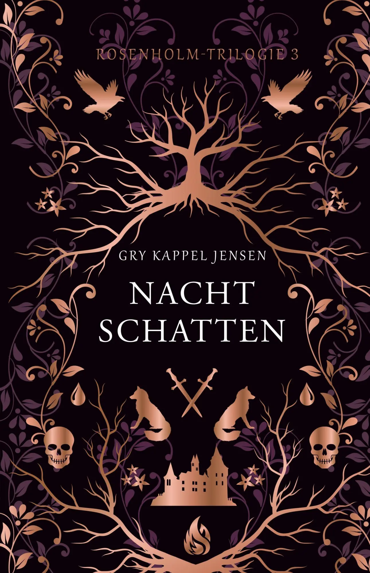 Cover: 9783038802280 | Nachtschatten - Rosenholm-Trilogie (#3) | Gry Kappel Jensen | Buch