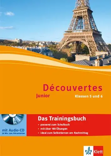 Cover: 9783126222280 | Découvertes Junior. Das Trainingsbuch mit Audio-CD. Klasse 5 und 6
