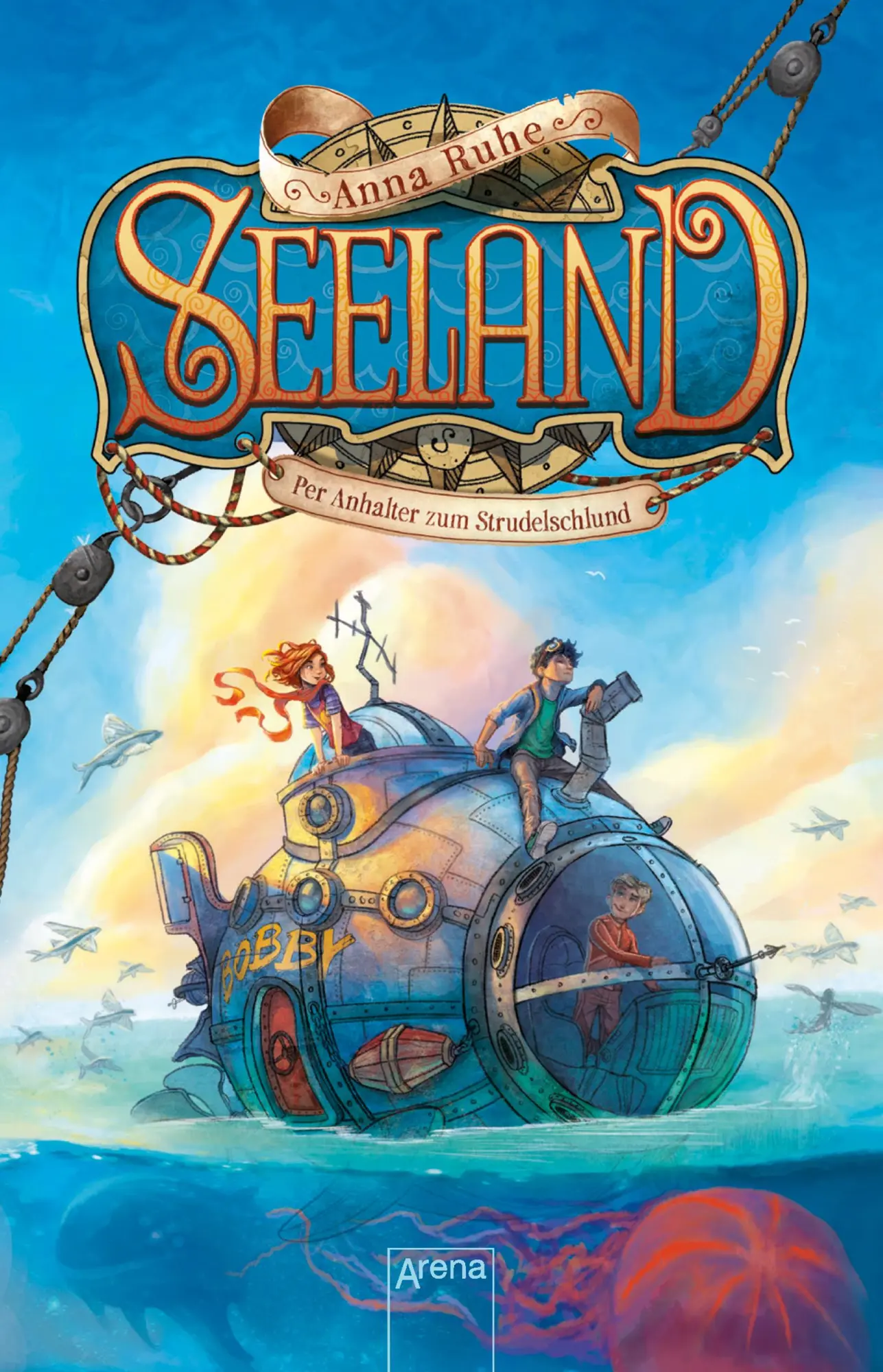 Cover: 9783401512280 | Seeland. Per Anhalter zum Strudelschlund | Anna Ruhe | Taschenbuch