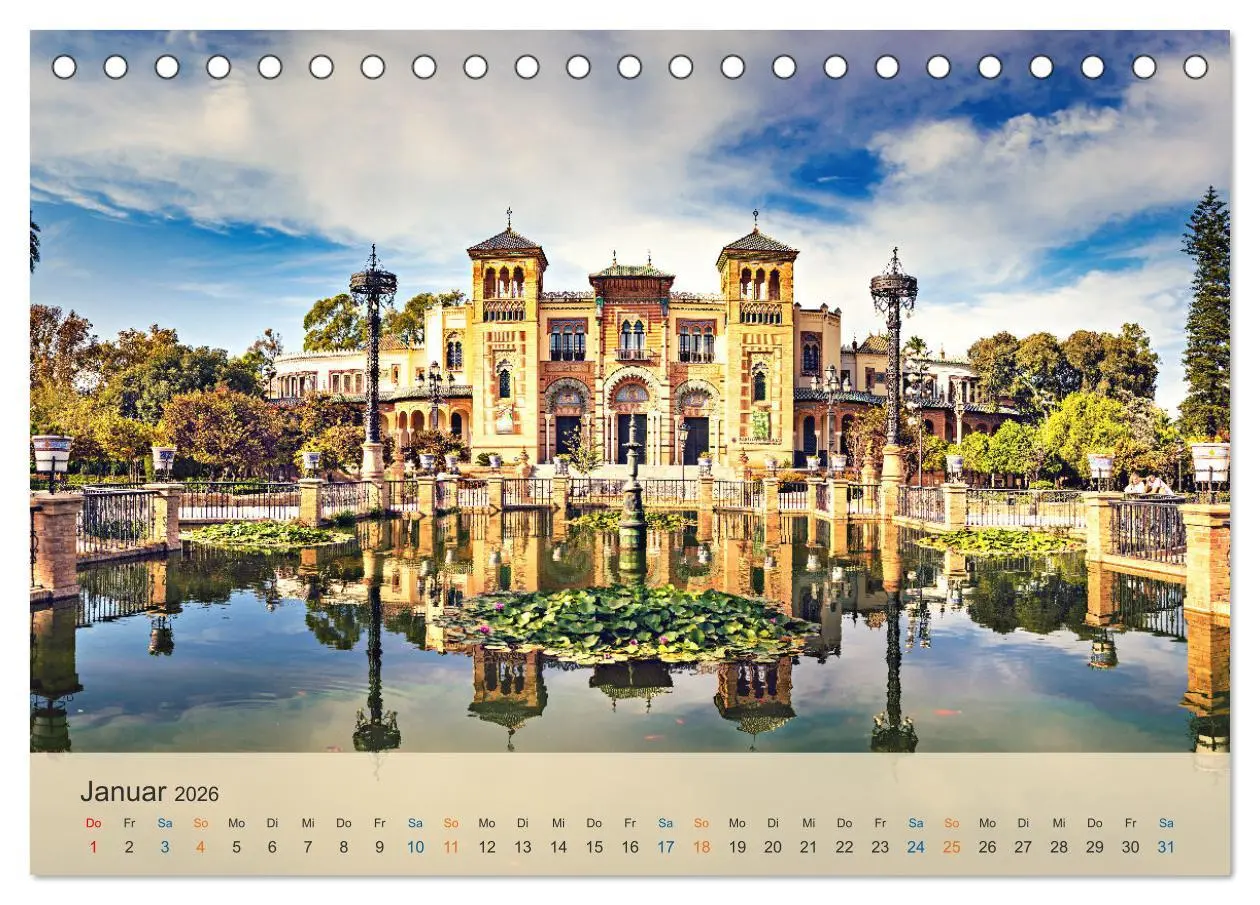 Bild: 9783457432280 | Sevilla - die andalusische Hauptstadt (Tischkalender 2026 DIN A5...