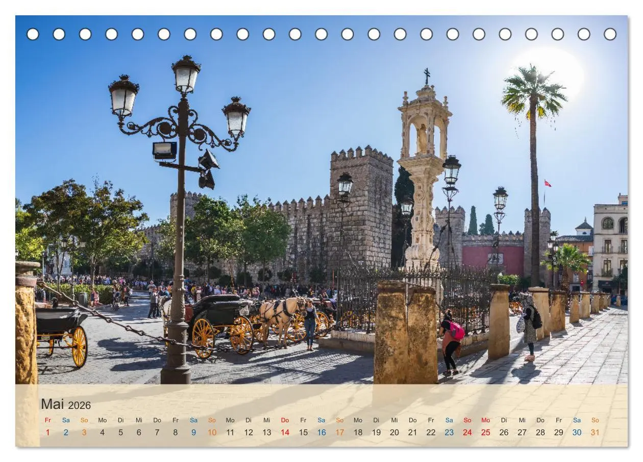 Bild: 9783457432280 | Sevilla - die andalusische Hauptstadt (Tischkalender 2026 DIN A5...