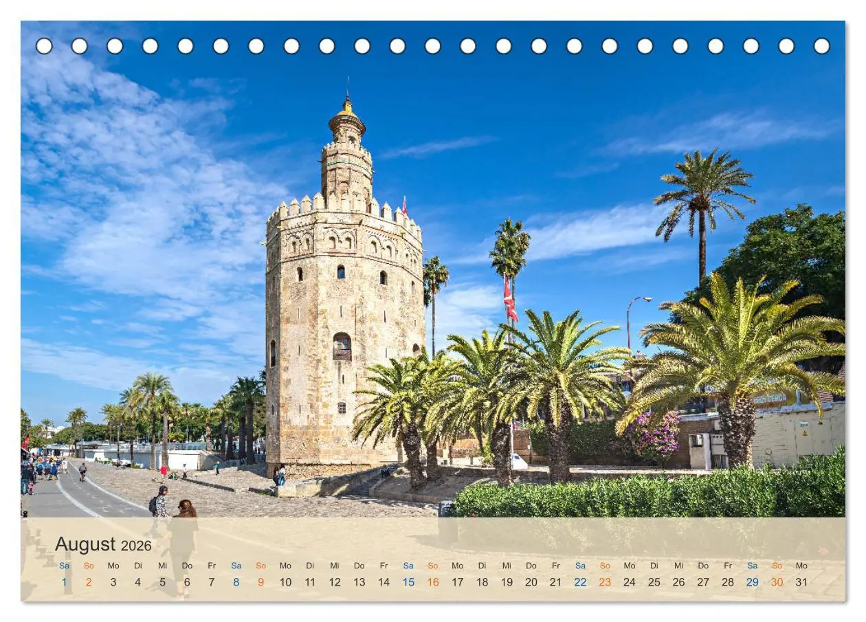 Bild: 9783457432280 | Sevilla - die andalusische Hauptstadt (Tischkalender 2026 DIN A5...