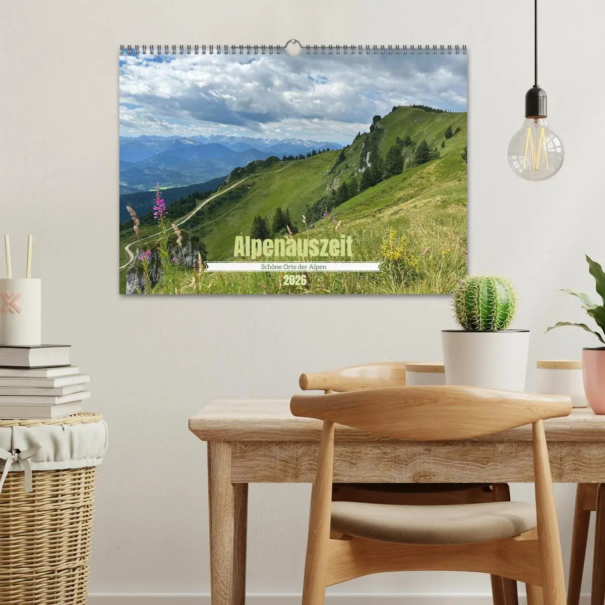 Bild: 9783457502280 | Alpenauszeit - Schöne Orte der Alpen (Wandkalender 2026 DIN A3...