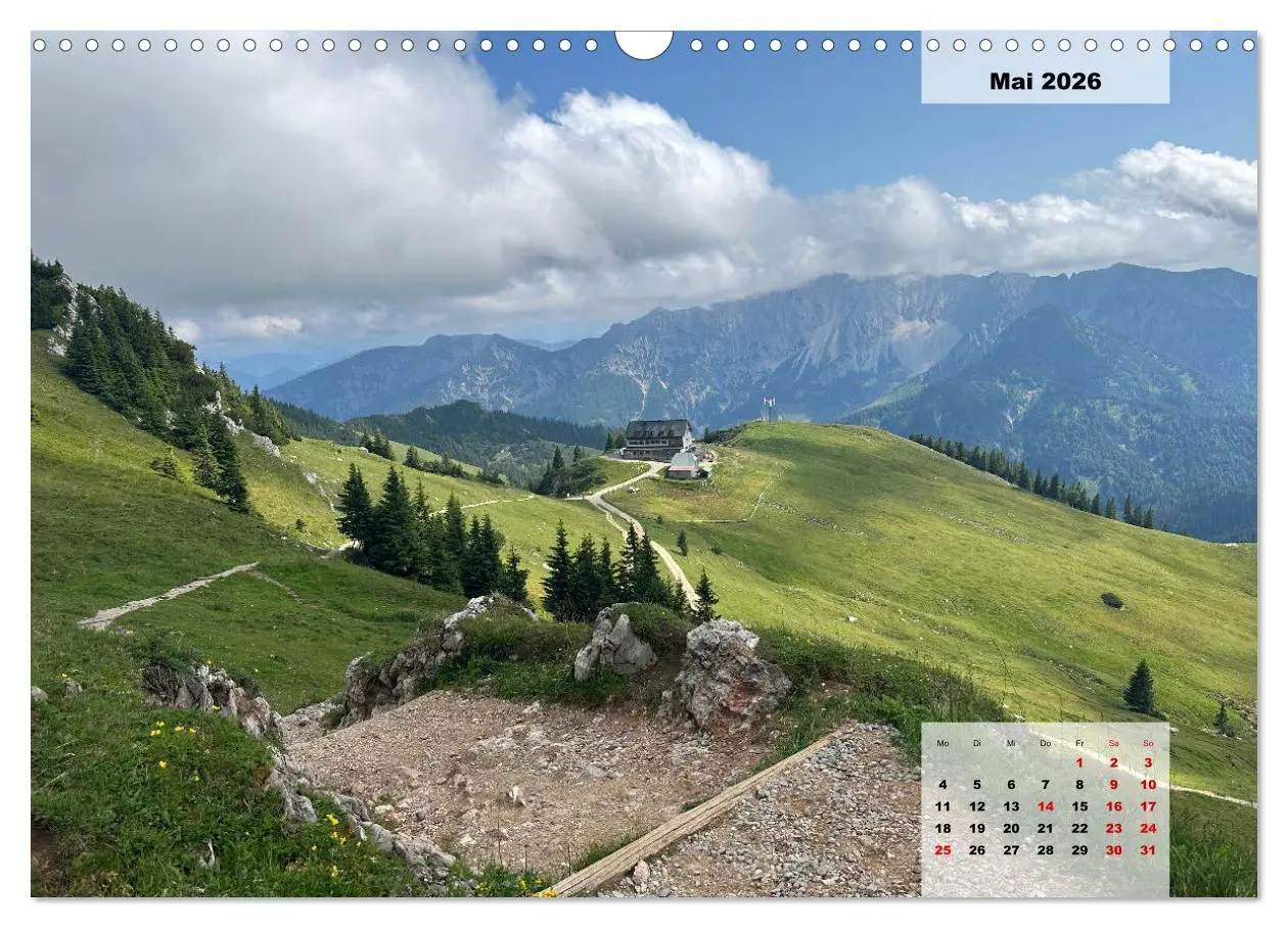 Bild: 9783457502280 | Alpenauszeit - Schöne Orte der Alpen (Wandkalender 2026 DIN A3...
