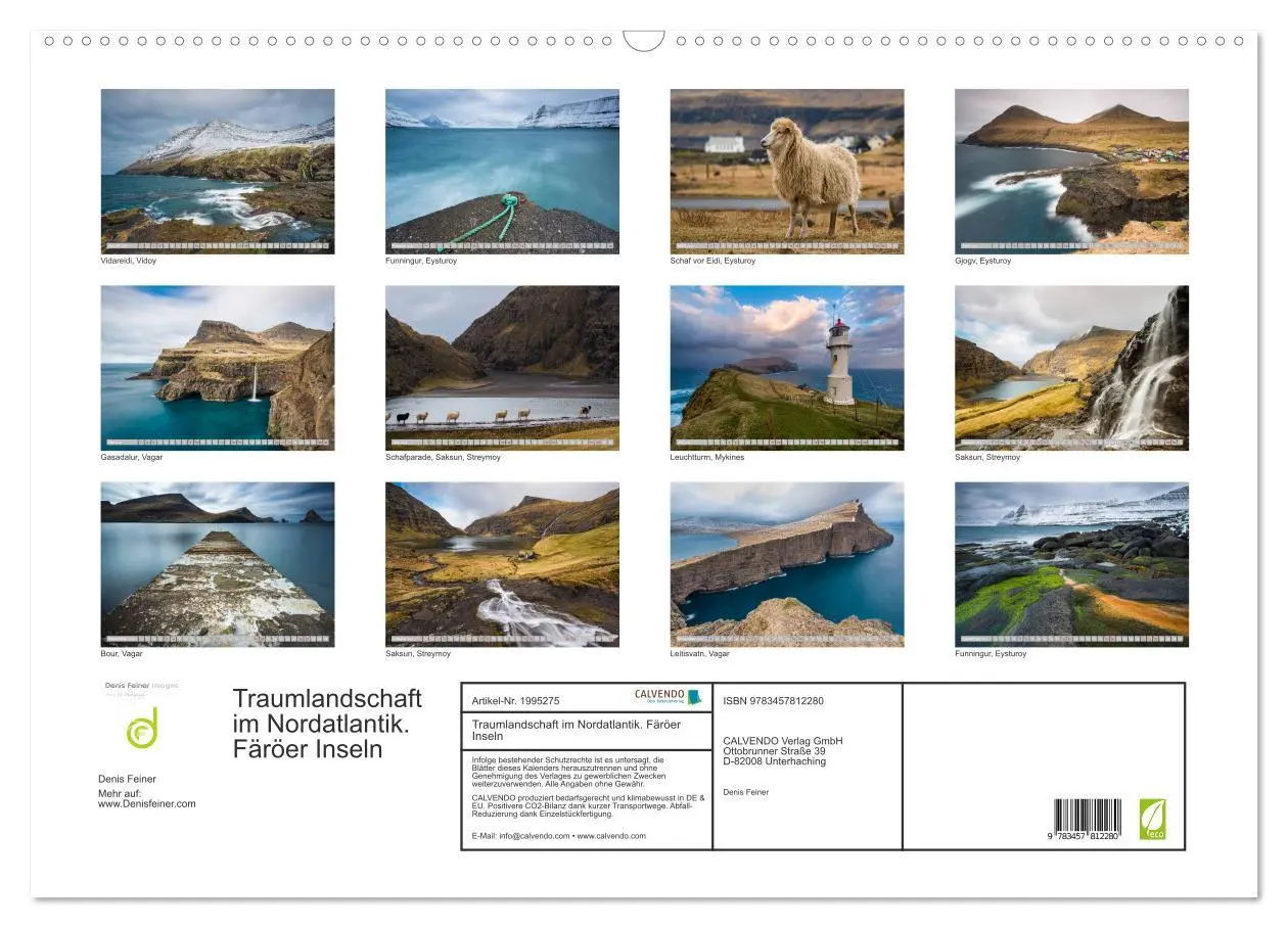 Bild: 9783457812280 | Traumlandschaft im Nordatlantik. Färöer Inseln (Wandkalender 2026...