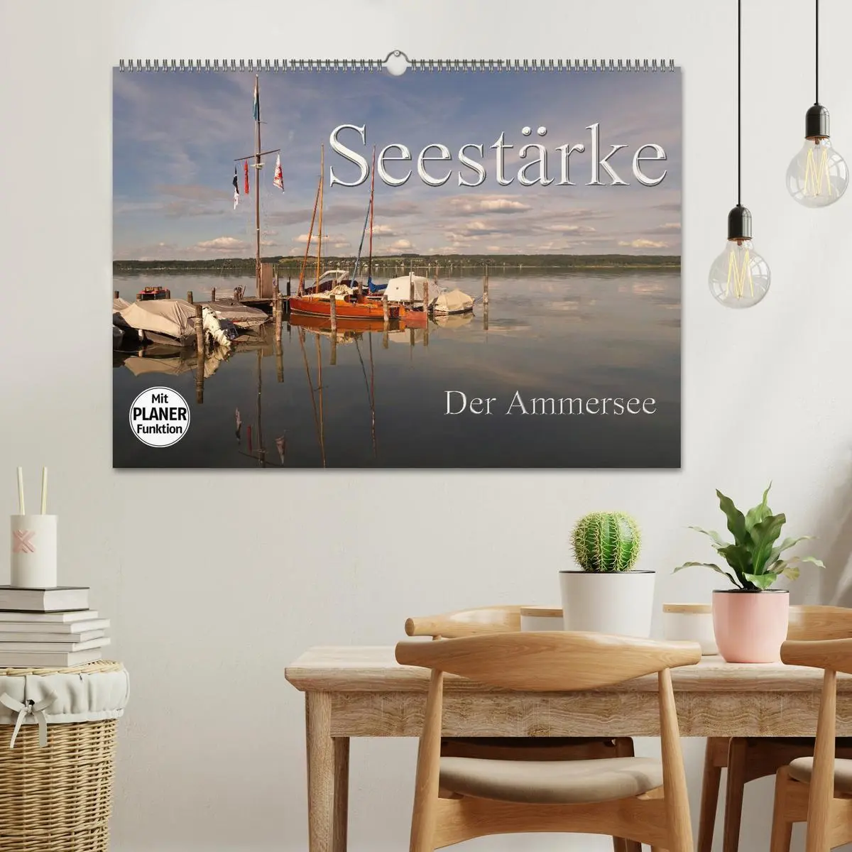 Bild: 9783457982280 | Seestärke - Der Ammersee (Wandkalender 2026 DIN A2 quer), CALVENDO...
