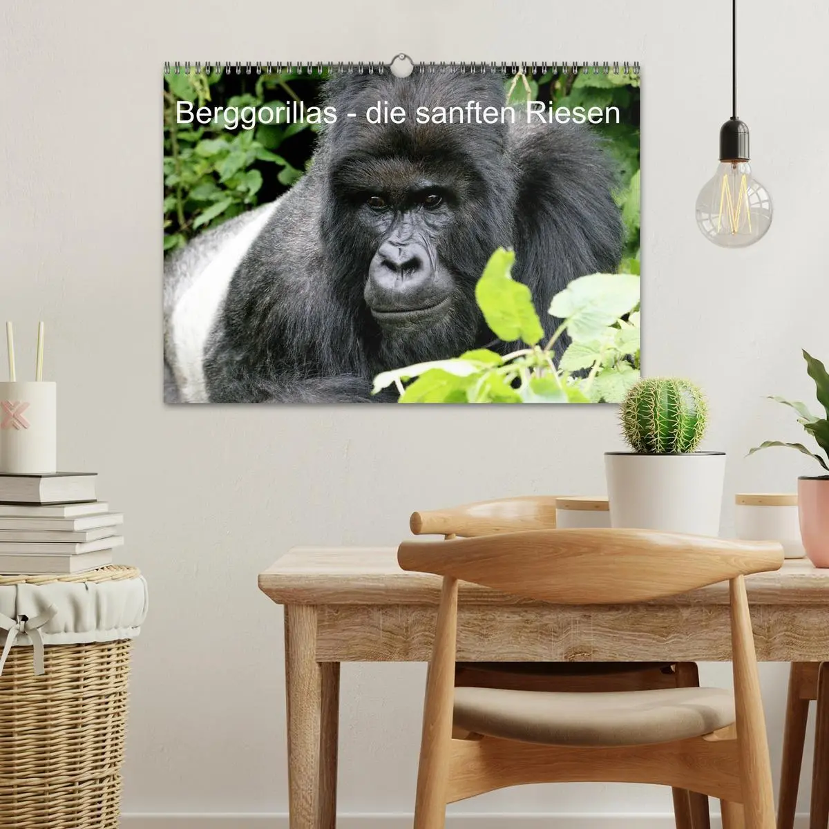 Bild: 9783516142280 | Berggorillas - die sanften Riesen (Wandkalender 2026 DIN A3 quer),...