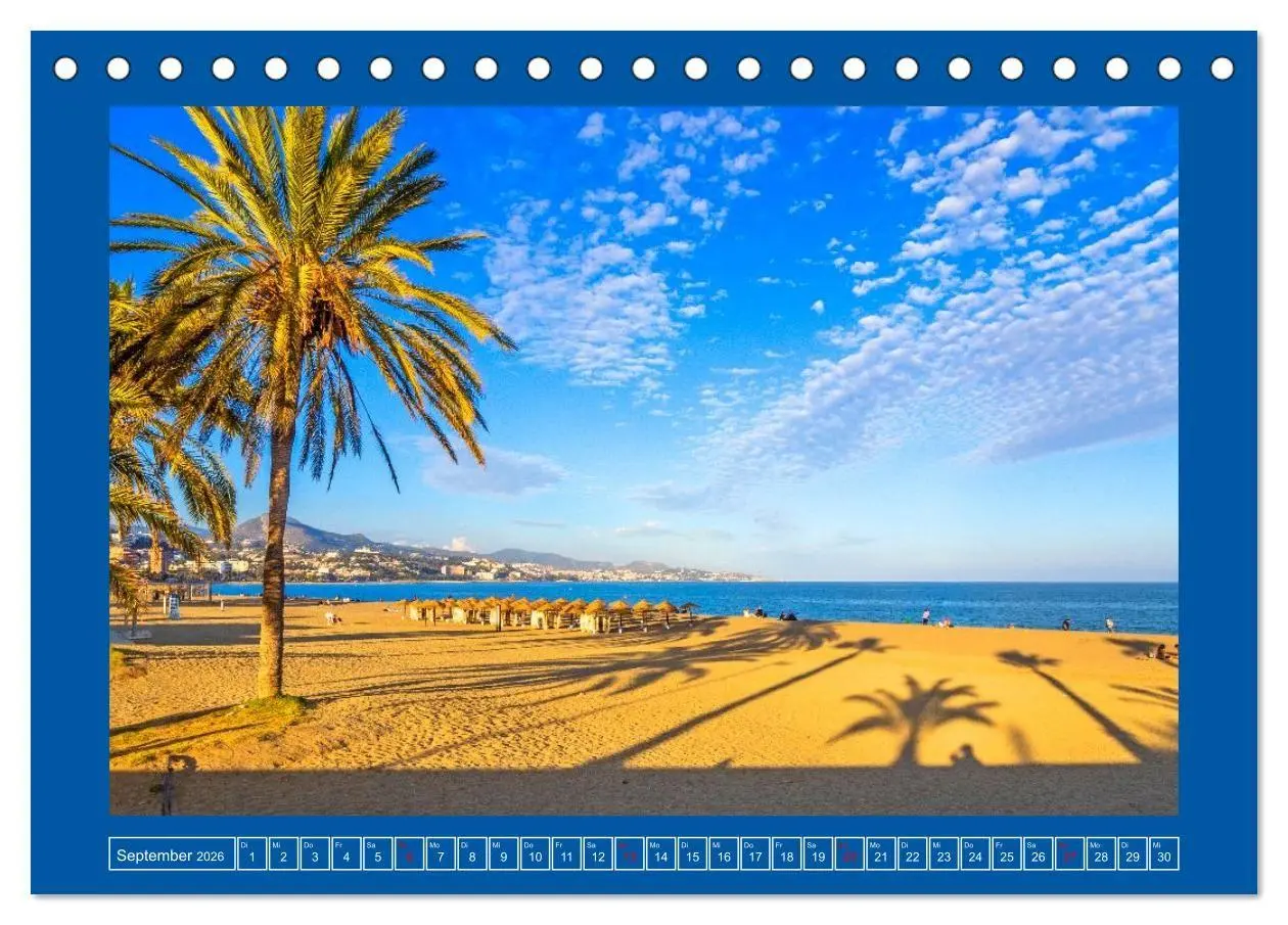 Bild: 9783516692280 | Ein Herz für Málaga (Tischkalender 2026 DIN A5 quer), CALVENDO...